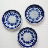 Set of 3 Boch Baltic soup plates