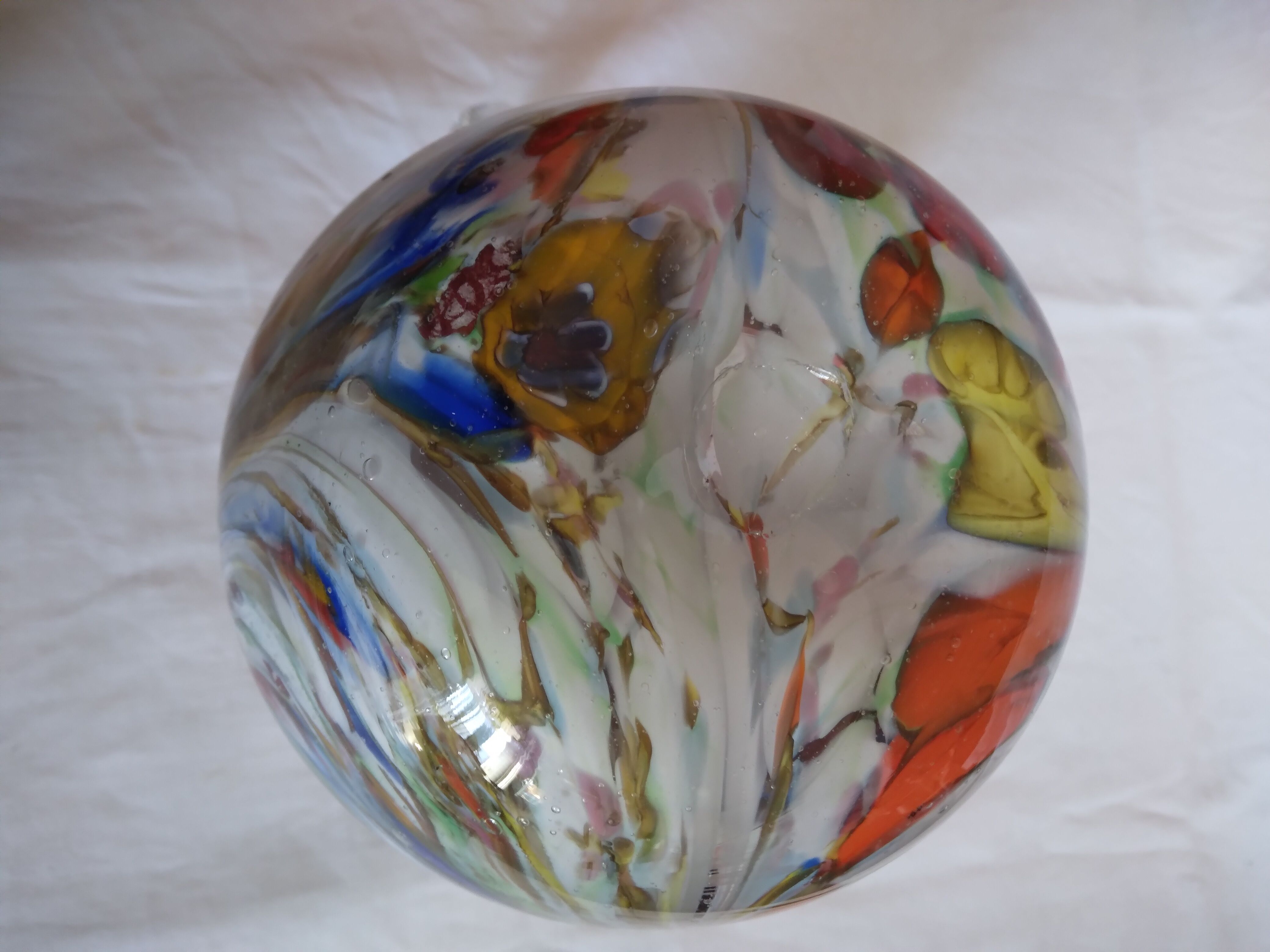 Vintage glass pitcher water decanter