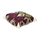 Moroccan kilim pouf
