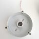 Ceiling lamp opaline glass and metal space age