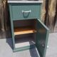 Side table, jam cupboard, Parisian green