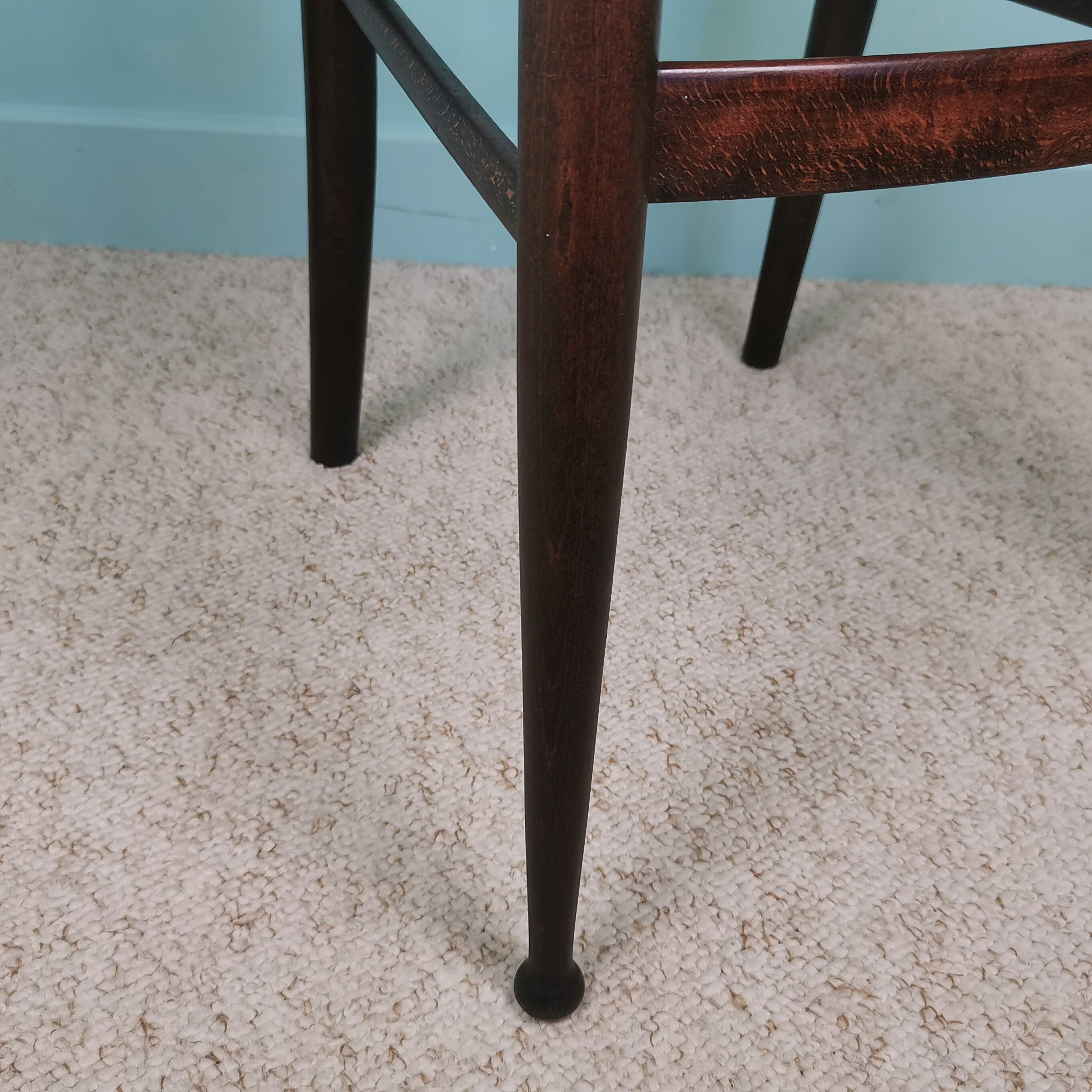 Wooden and rope chair