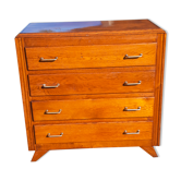 Vintage chest of drawers from the 50s feet compass
