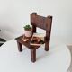 Antique children's chair, folk art, early 20th century