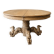 Very Rare Henri II Table with Sculpted Greyhound Legs