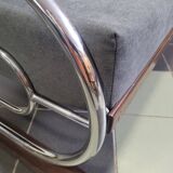 Bauhaus Chrome Sofa by Robert Slezak 1930'
