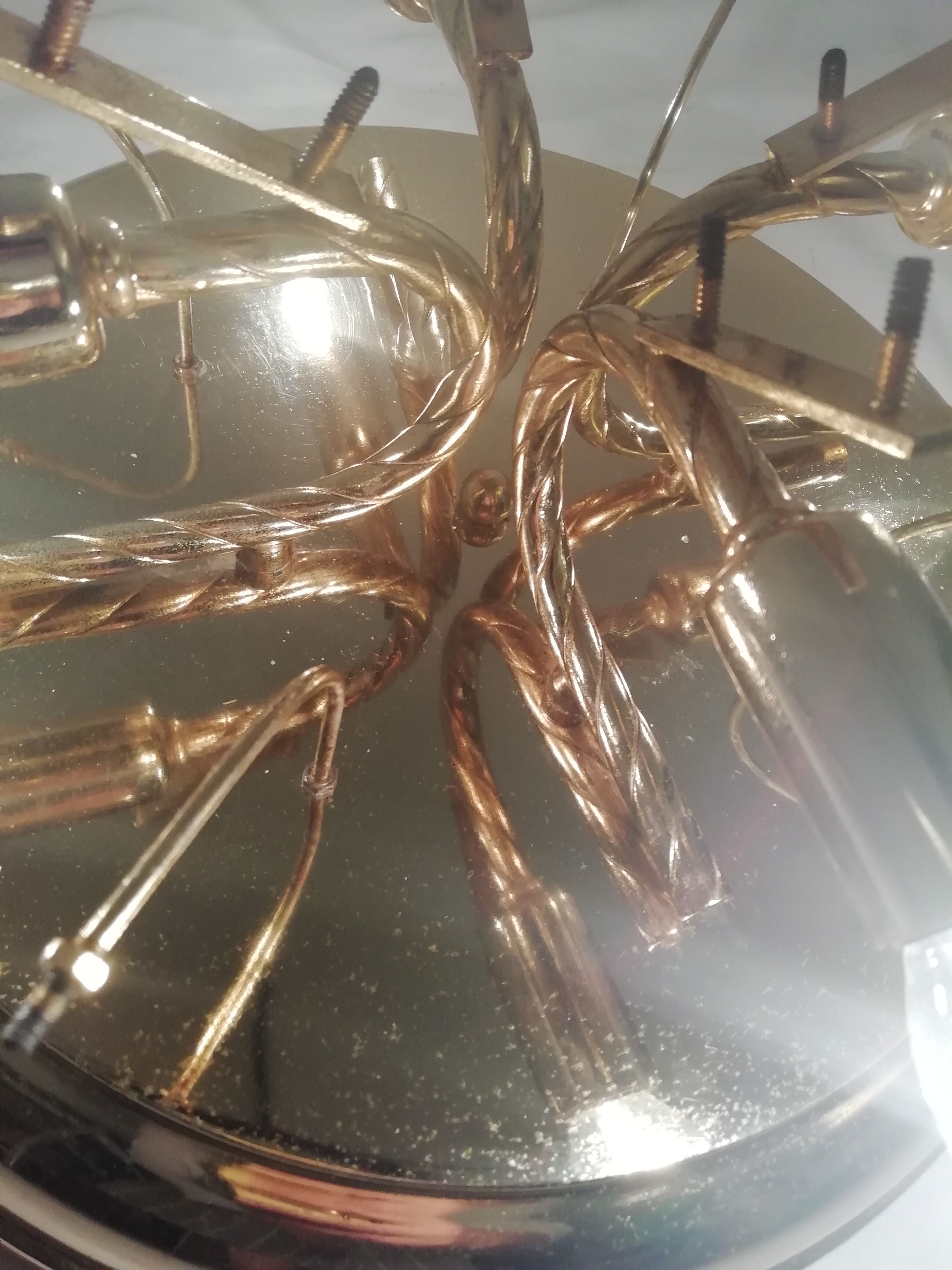 Plafonnier de plafond de verre de Murano