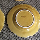 Series of 7 dessert plates