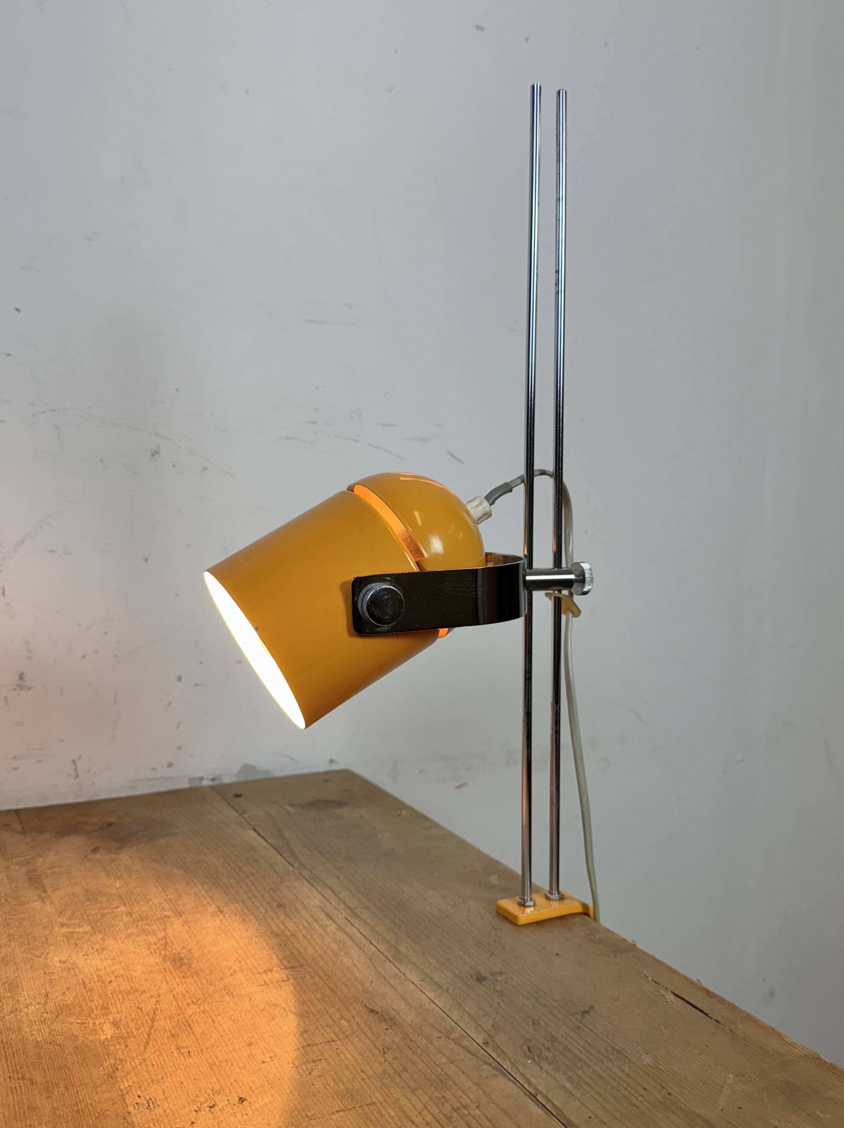 Orange Combi Lux Table Lamp by Stanislav Indra for Lidokov, 1970s