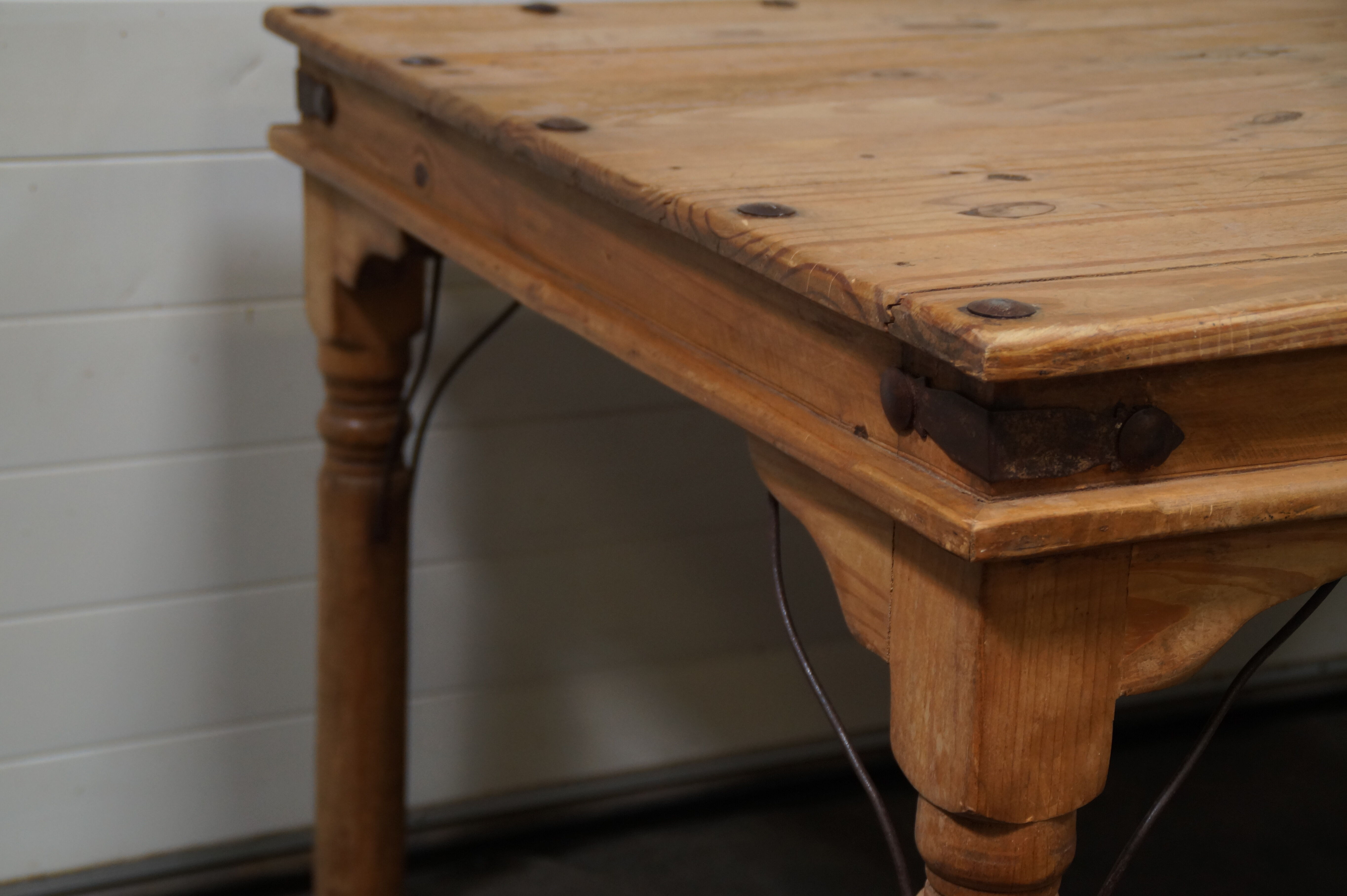 Old pine table