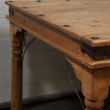 Old pine table
