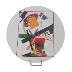assiette suprematisme