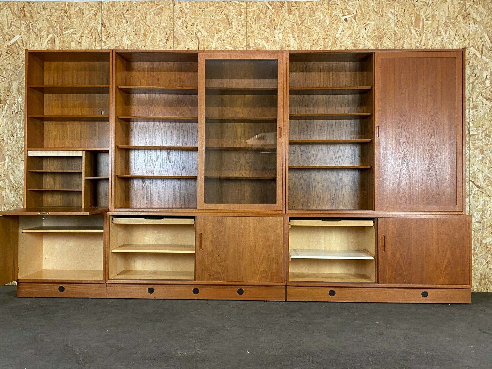 Bibliothèque Poul Hundevad Design Danois des années 60