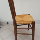Rush chair France 1960-70s