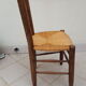 Rush chair France 1960-70s