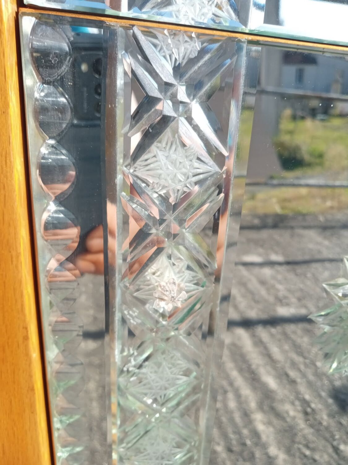 Art Deco mirrored chest of drawers