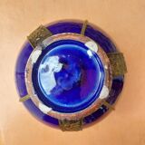 Glazed pottery vase