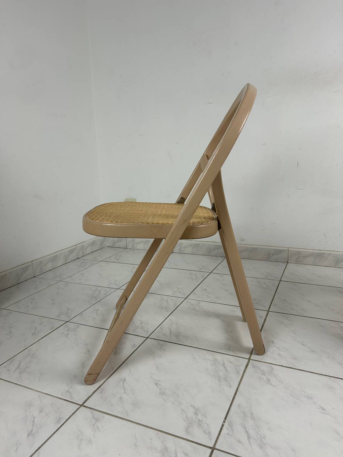 6x vintage foldable chair Gigi Sabadin model Arca
