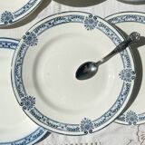 6 Small Plates Blue Iron Earth Salins Arbois Ennege model