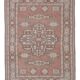 Vintage handmade Turkish rug 175x225 cm