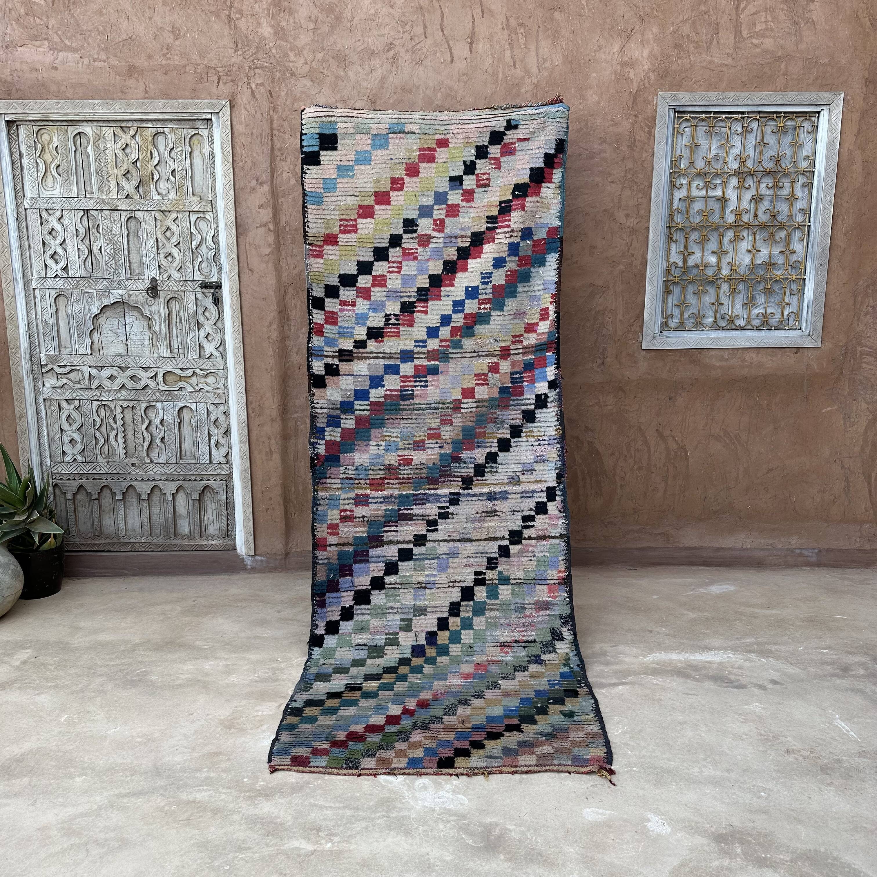 Moroccan carpet - 100 x 279 cm