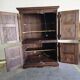 Vintage sturdy wooden cabinet / shelf / storage cabinet