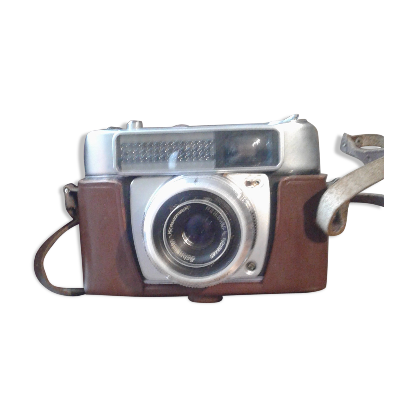 Vintage camera with case
