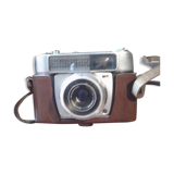 Vintage camera with case