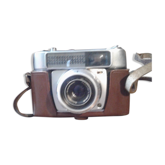 Vintage camera with case