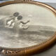 Oval Antique Wooden Frame 32 cm x 25 cm