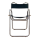 Fauteuil vintage aluminium et tissu