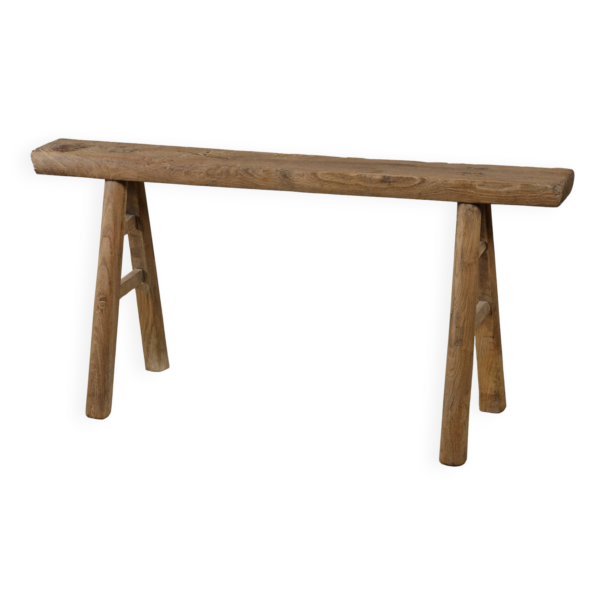 Yun - Antique Chinese Elm Bench No. 3