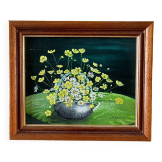 Still life on canvas.