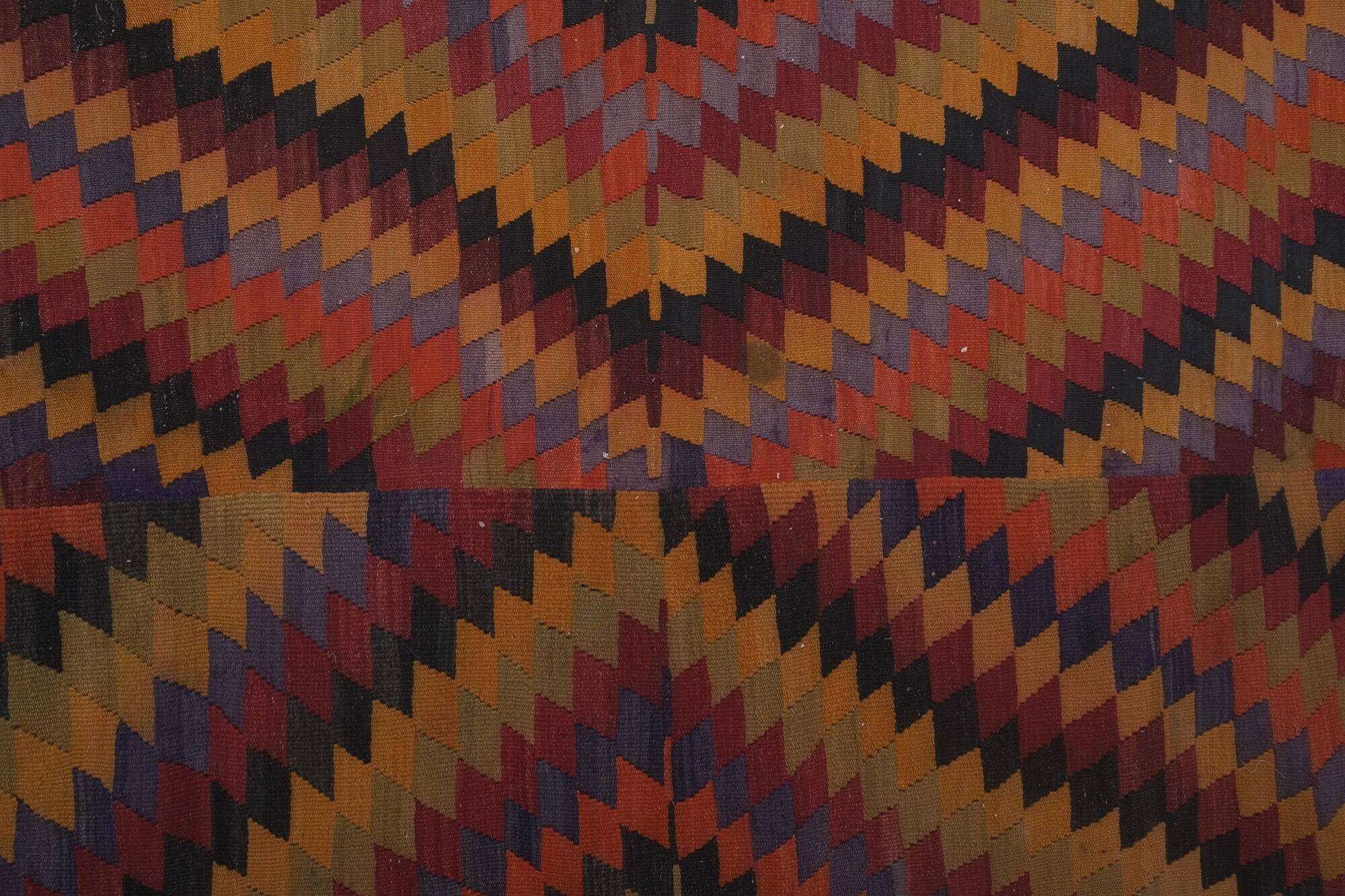 Tapis Kilim turc vintage tissé main