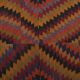 Tapis Kilim turc vintage tissé main
