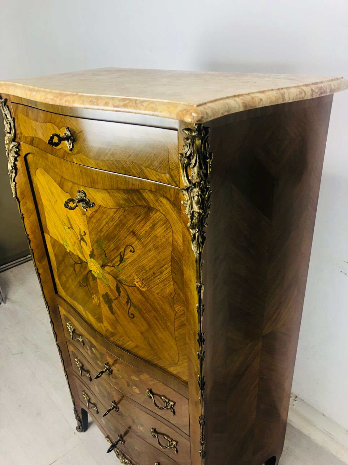 Louis XV style secretary