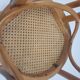Set of 2 Mid Century Zpm Radomsko Bentwood and Cane dining chairs, 1960s