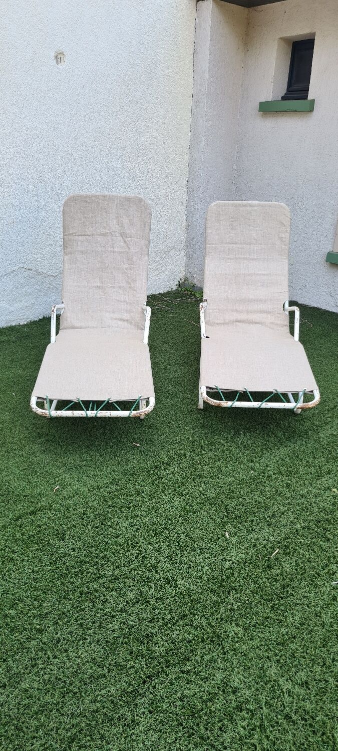 Paire de " bain de soleil "