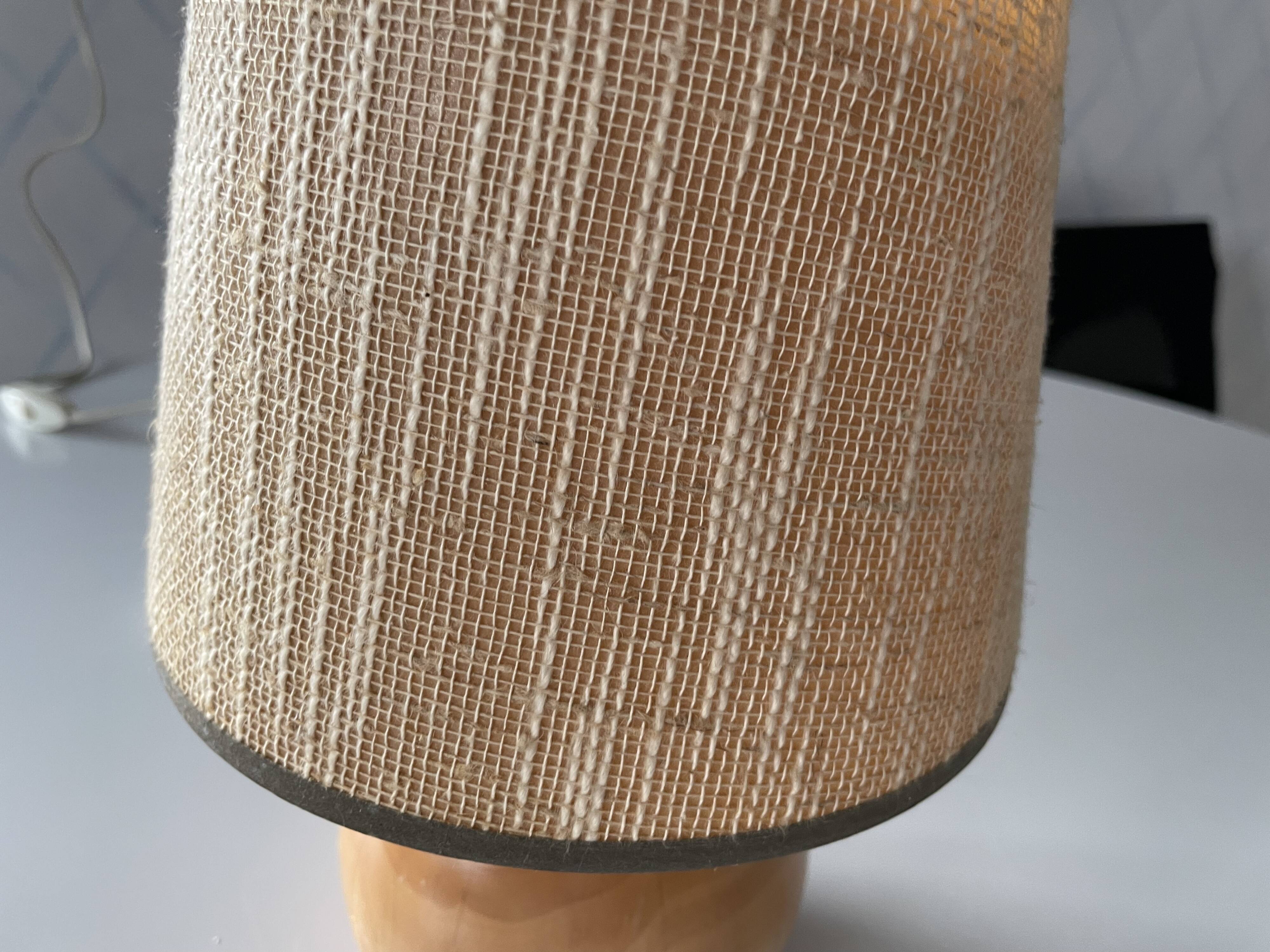 Lampe boule en bois