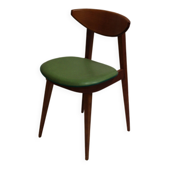 Green skai unicorn chair