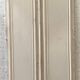 Front of cupboard with double molded doors 20th century Passage doors