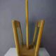 Porte-revues en bois et verre