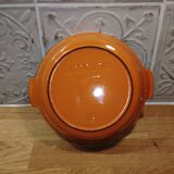 Le creuset - enameled cast iron gratin dish - french - vintage