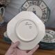 Henriot Quimper RM Octagonal Dessert Service Breton Couple Art Deco Style