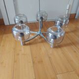 Pendant lamp, the vintage ustre 70's delmas