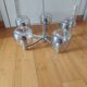 Pendant light, vintage chandelier from the 70s, Delmas