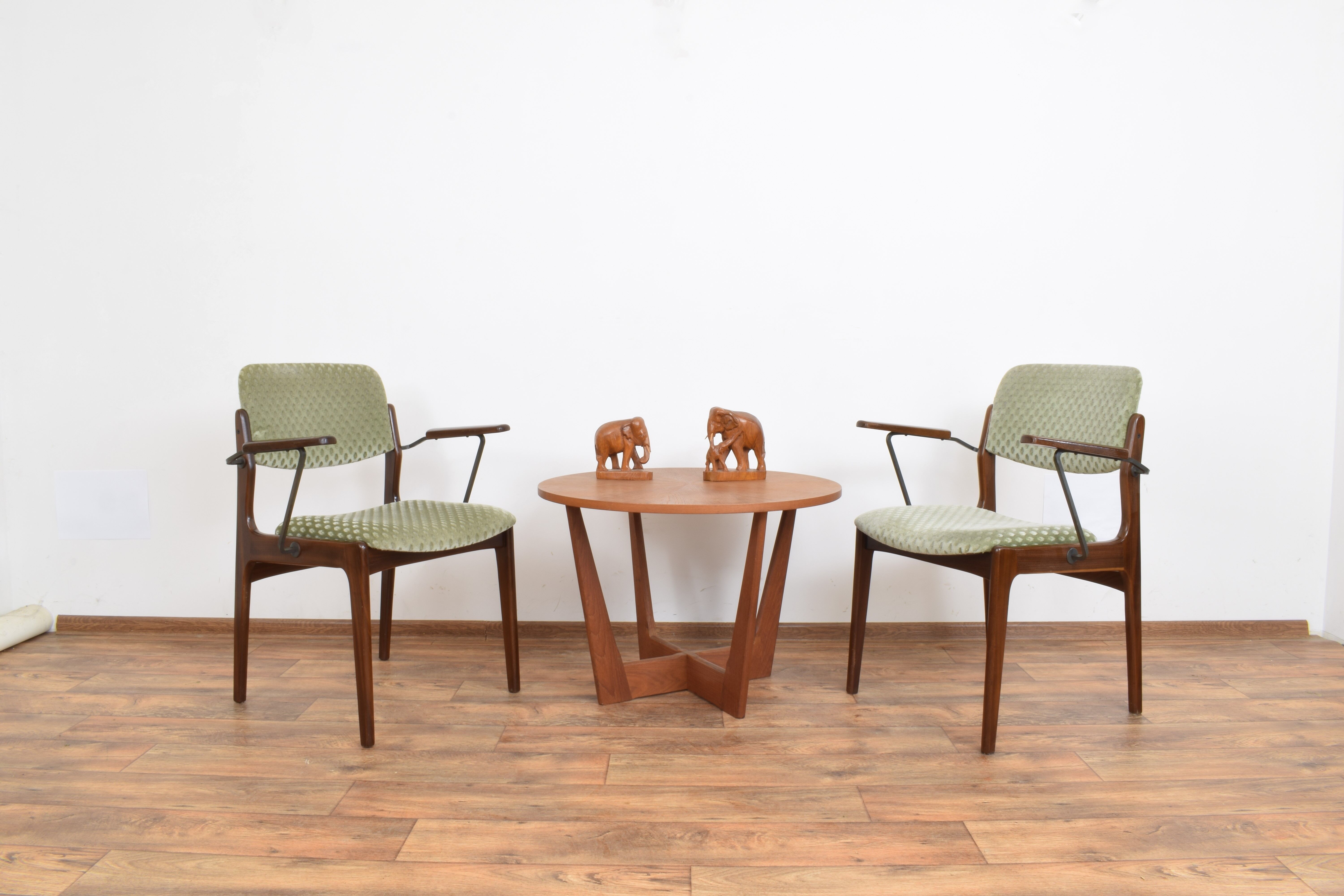 4 chaises d’appoint en teck danois
