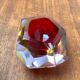 Vintage Italian Sommerso glass candlestick or ashtray