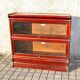 Mahogany glass-fronted bookcase THE GLOBE WERNICKE LONDON 1900, a piece of furniture