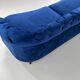 3-seater sofa type Chesterfield in blue velvet